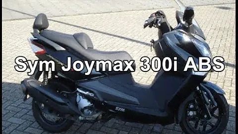 SYM Joymax 300i ABS / GTS 300i ABS walk around and ride
