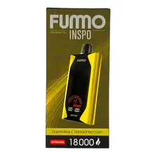 Электронная сигарета FUMMO GTS 18000 - Газировка с Лемонграссом